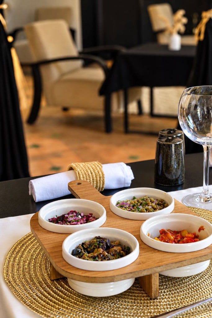 Assortiment de salades marocaines traditionnelles
